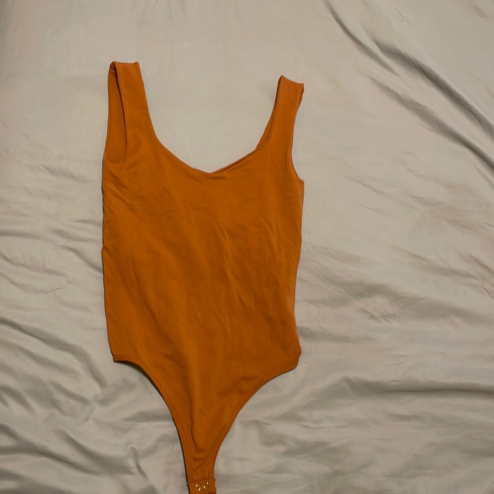Burnt Orange Free People Onesie